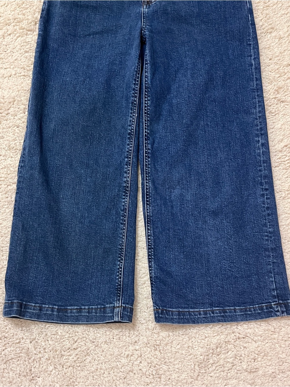 J.Crew Wide Leg Crop Jeans - Picture 6 of 8